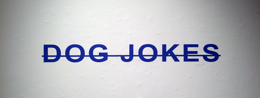 Derek Larson Dog Jokes July 2015 ADA Gallery Richmond VA